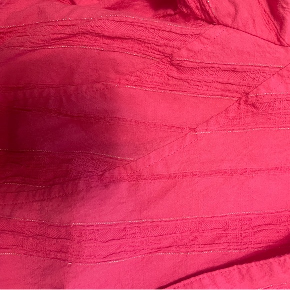 Christopher and Banks size extra large pink summer blouse. - Picture 4 of 8